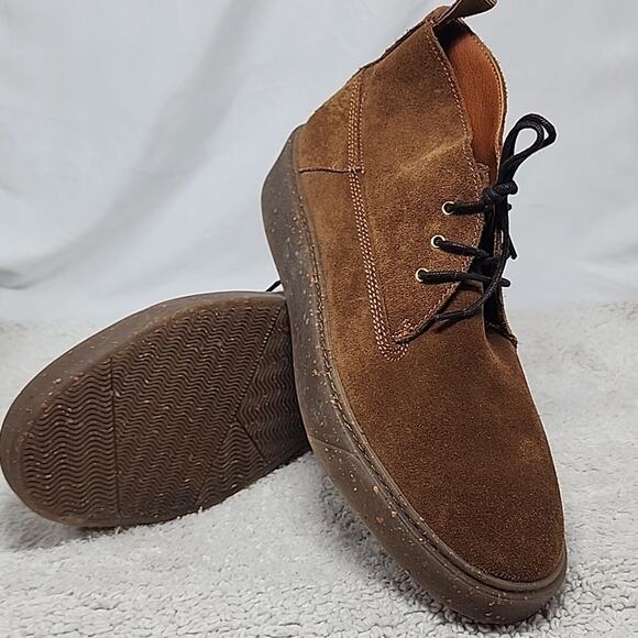 STBNSHOE THE BEAR JESPER TAN CHUKKA SUEDE LEATHER SUEDE BOOTS MENS 12 NWOB main image 4